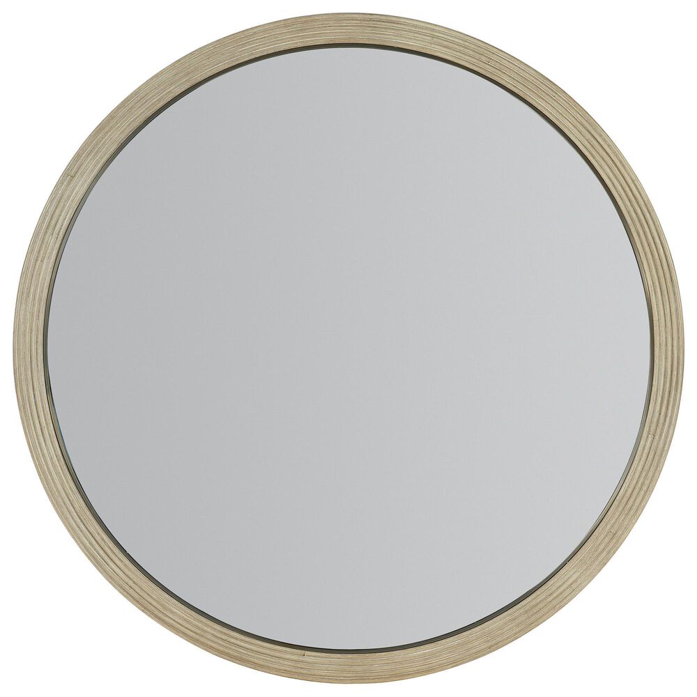 Hooker Furniture Cascade Round Mirror in Taupe, , large