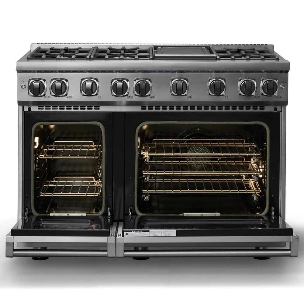 Viking Range 7 Series 48" Sealed Burner Gas Range in Stainless Steel, , large