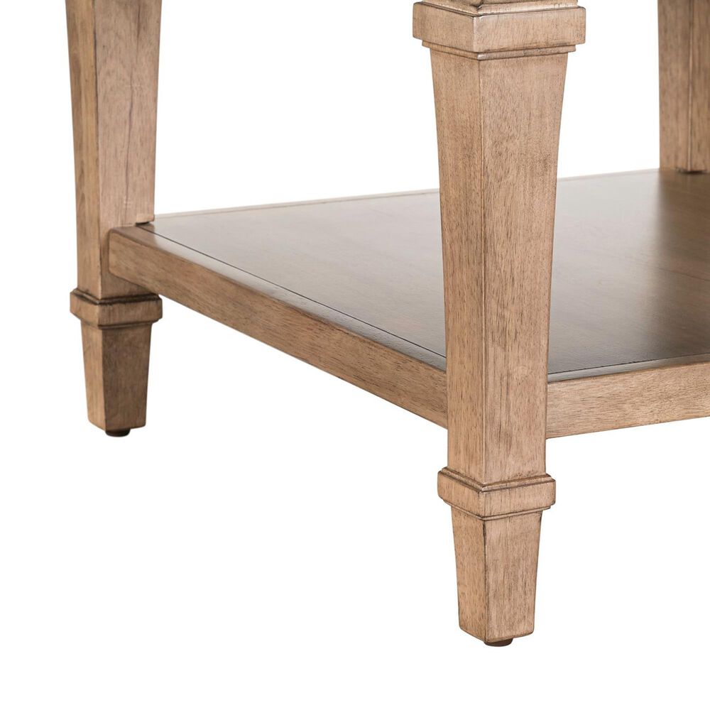 Belle Furnishings Haven Hills End Table in Camel Beige, , large