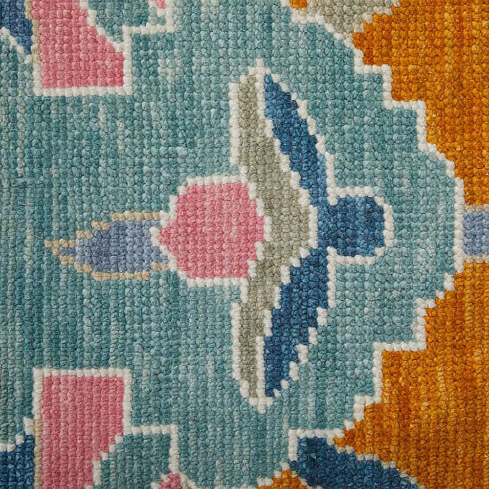Loloi Skye 2&#39;6&quot; x 10&#39; Ocean and Multicolor Runner, , large