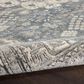 Nourison Quarry 2"2" x 10" Grey and Ivory Runner, , large