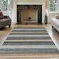 Radici USA Sondrio 10" x 14" Blue Area Rug, , large