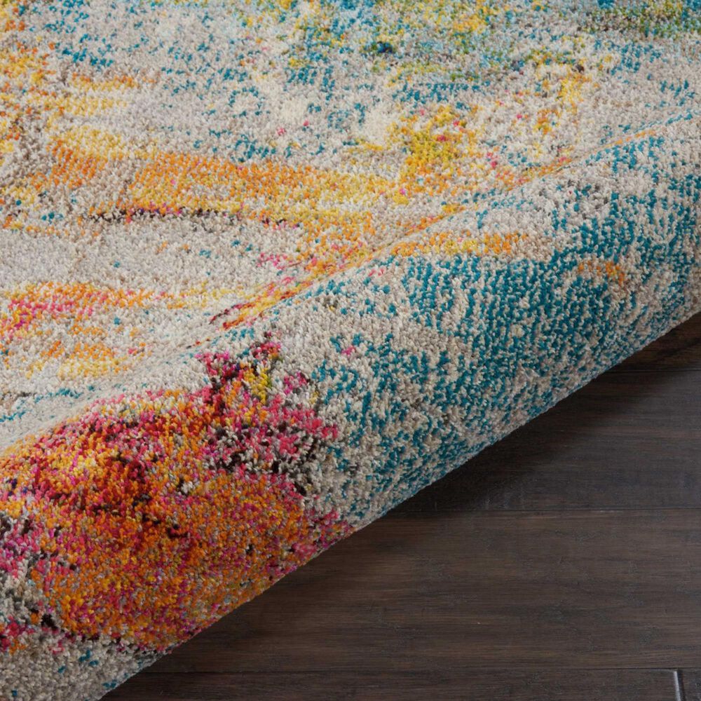Nourison Celestial CES02 9&#39; x 12&#39; Sealife Area Rug, , large