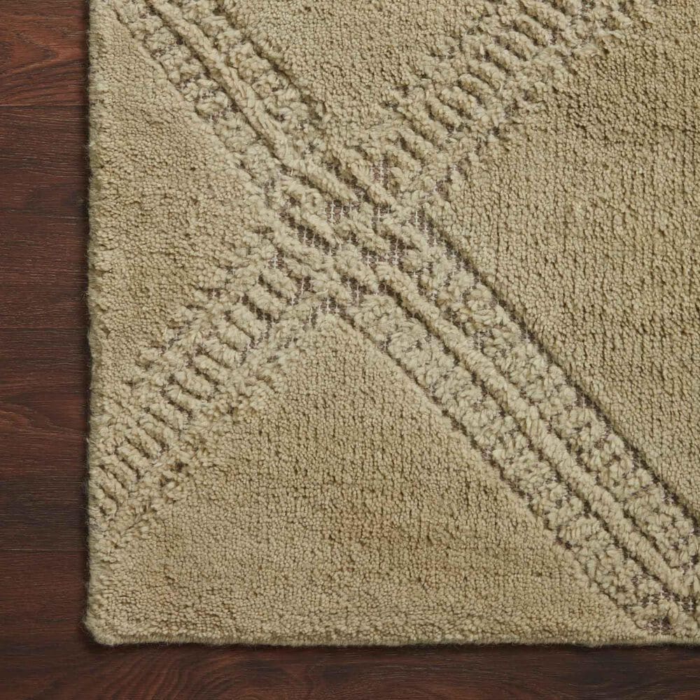 Loloi Milton 2&#39; x 3&#39; Olive and Taupe Area Rug, , large