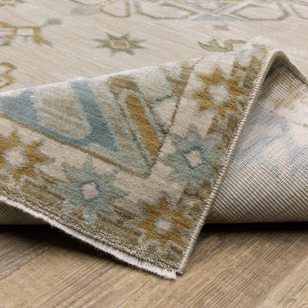 Oriental Weavers Maeve Beige and Grey 9&#39;10&quot; x 12&#39;10&quot; Area Rug, , large