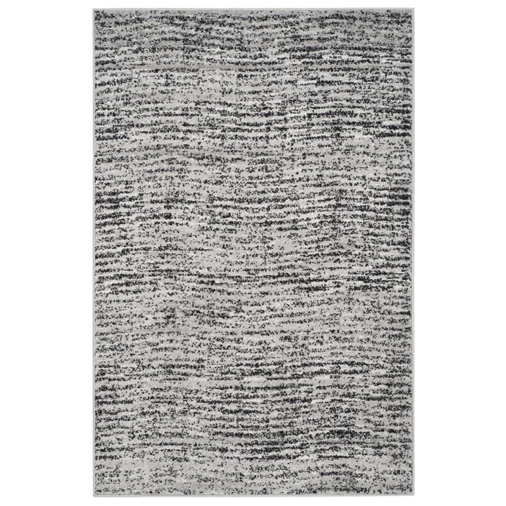 Safavieh Adirondack ADR117A 4&#39; x 6&#39; Black and Silver Area Rug, , large