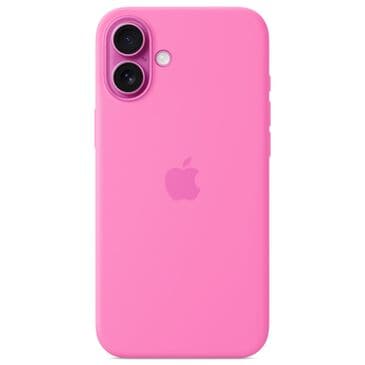 Apple Silicone Case with MagSafe for iPhone 16 Plus in Peony, , large