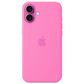 Apple Silicone Case with MagSafe for iPhone 16 Plus in Peony, , large