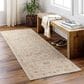 Surya Reina Light Gray, Medium Gray, Cream, Light Brown, Denim, Rust, Mustard and Olive 2"7" x 10" Runner, , large