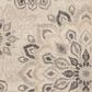 Central Oriental Minerva Asterin 7"10" x 9"10" Alabaster and Sand Area Rug, , large