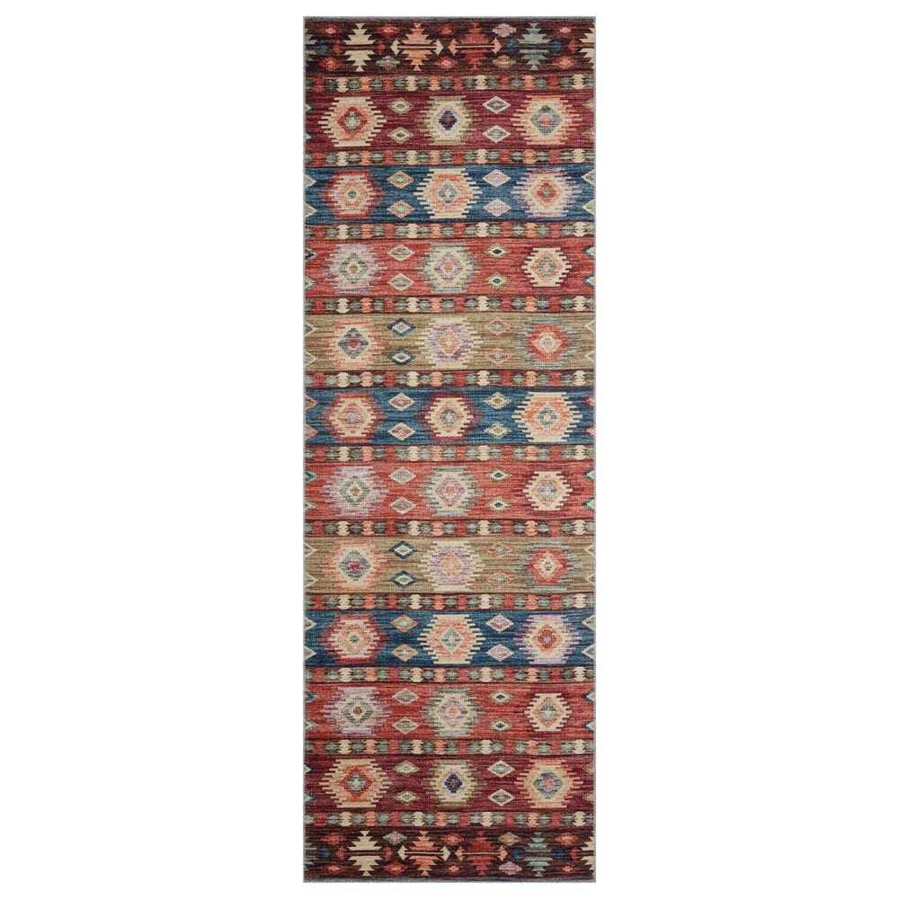 Loloi II Zion ZIO-06 2"6" x 7"6" Fiesta and Multicolor Runner, , large