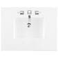James Martin Vanities Breckenridge 30" Single Bathroom Vanity in Bright White with 3 cm White Zeus Quartz Top and Rectangular Sink, , large