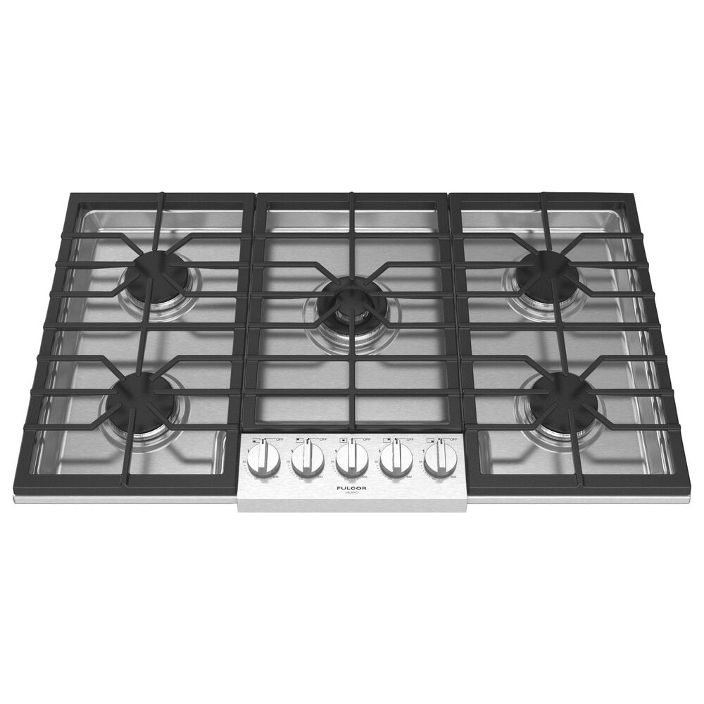 Fulgor Milano Sofia 36&quot; Gas Cooktop with 4 Stacked Burners in Stainless Steel, , large