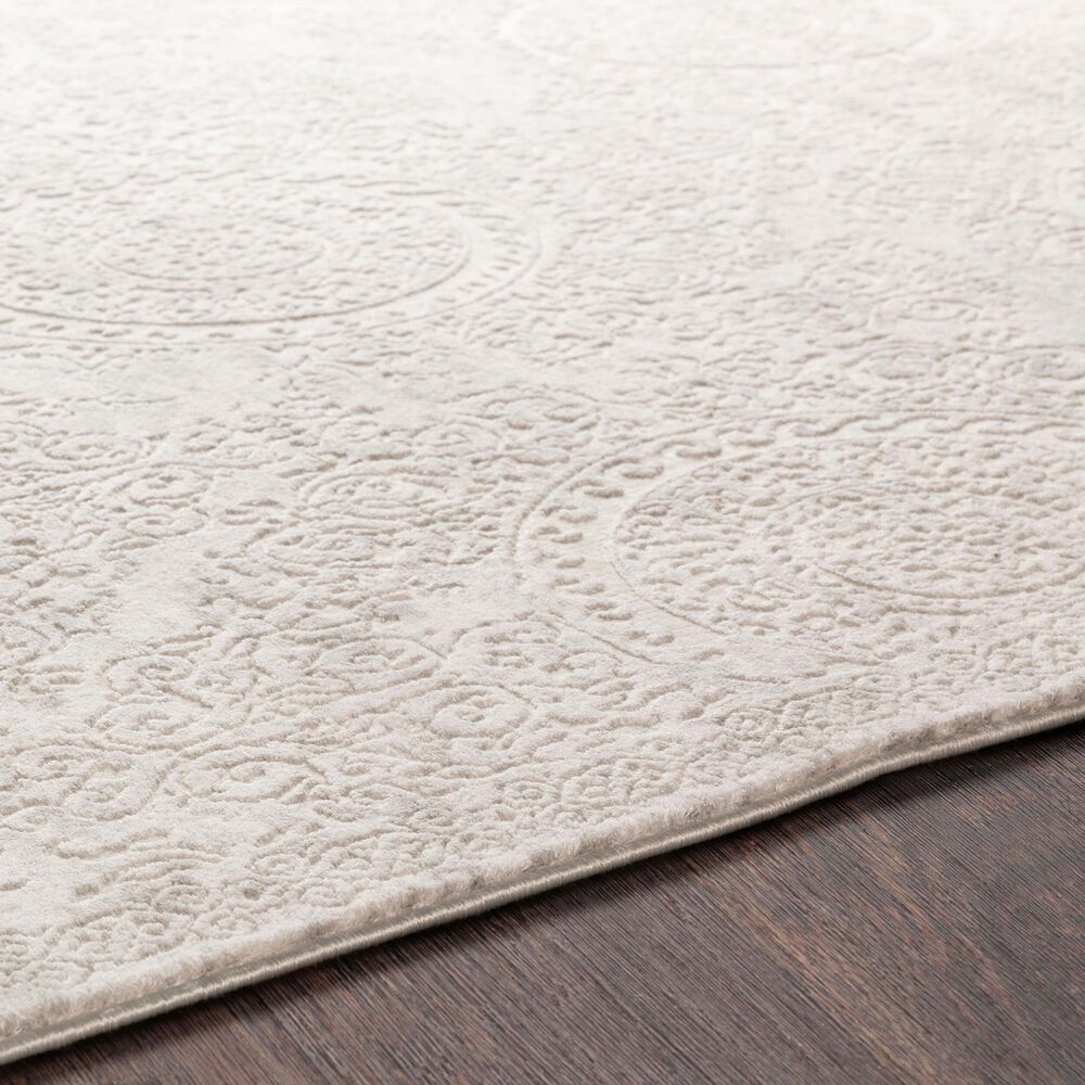 Surya Aisha AIS-2307 12&#39; x 15&#39; Light Gray and Off-White Area Rug, , large