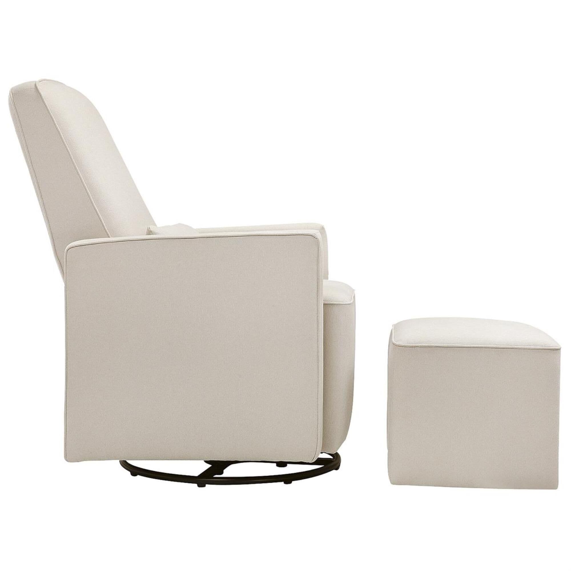 Davinci olive upholstered swivel glider sales