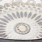 Safavieh Cabana CBN382F 6"7" Round Grey and Ivory Indoor/Outdoor Area Performance Rug, , large