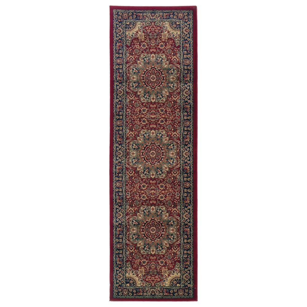 Oriental Weavers Ariana 116R 2"7" x 9"4" Red Runner, , large