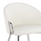 LumiSource Claire Accent Chair in White, , large