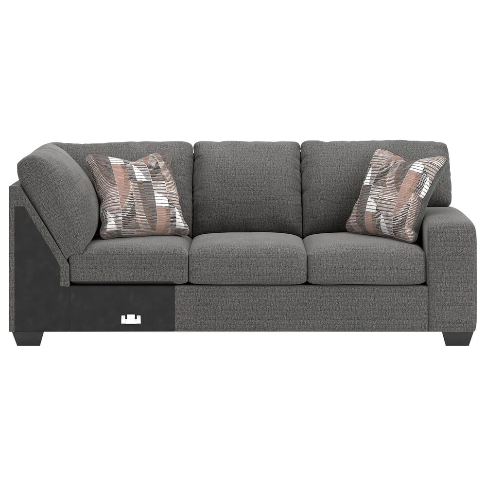 ASHLEY Seyler Lane 3-Piece Left Facing Sectional with Right-Arm Chaise in Greystone, , large