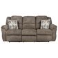 HomeStretch Newport Manual Reclining Sofa in Clove, , large