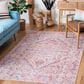 Safavieh Serapi 4" x 6" Beige and Pink Area Rug, , large