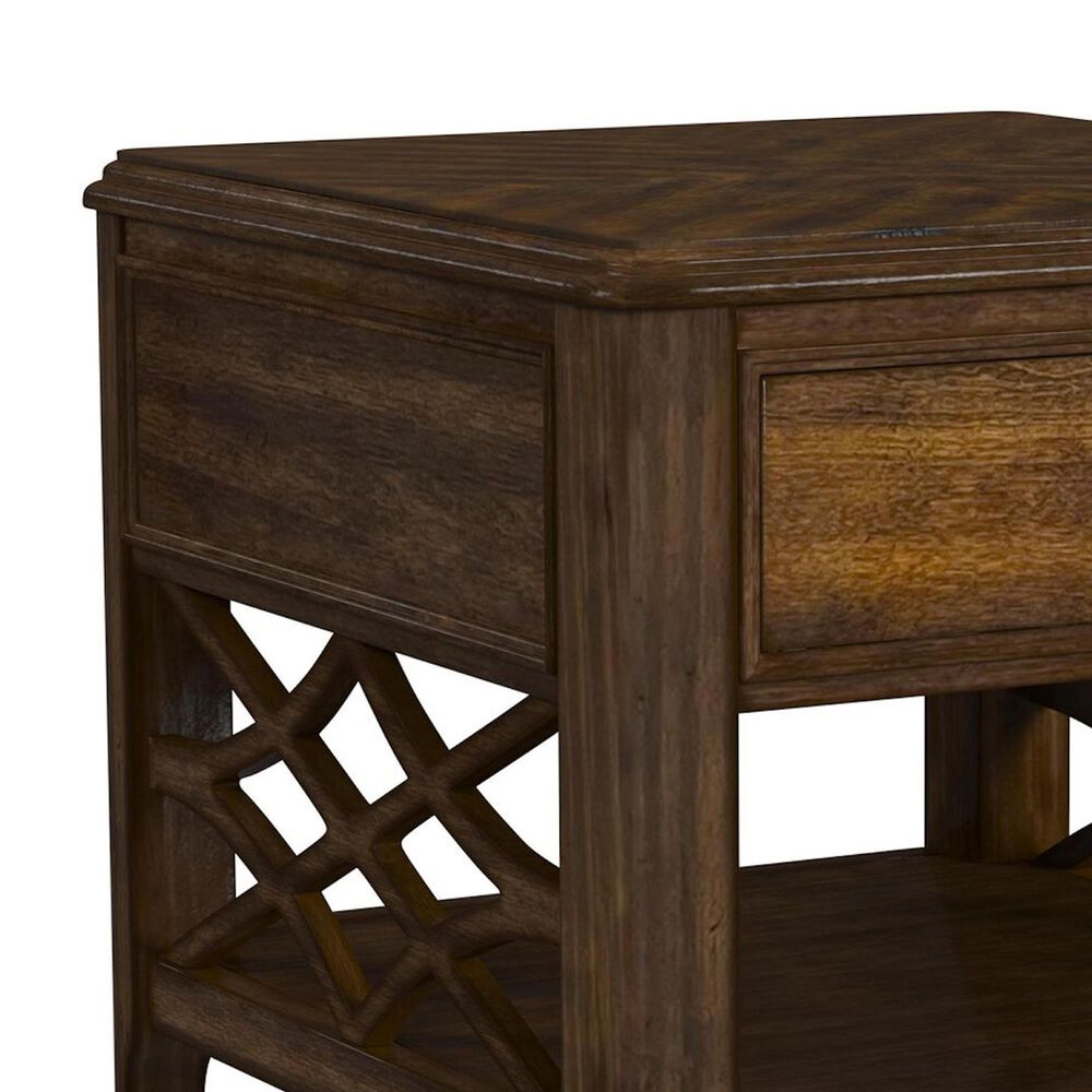 Mayberry Hill Phillipe End Table in Cherry, , large