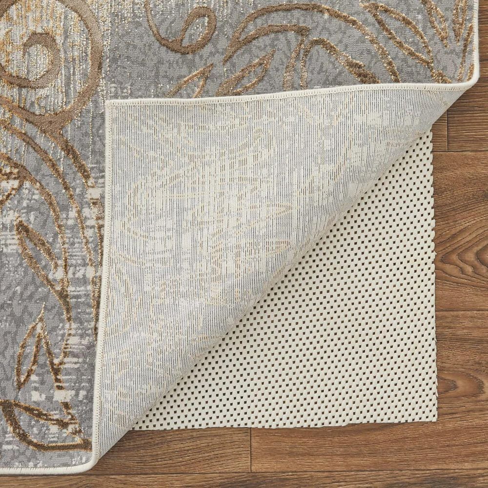 Feizy Celene 39L1F 3&#39;9&quot; x 5&#39;7&quot; Beige and Gray Area Rug, , large