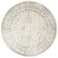 Safavieh Adirondack ADR109C-10R 10" x 10" Ivory/Silver Round Rug, , large