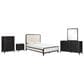 Riva Ridge Ambrose 5-Piece Queen Panel Bedroom Set in Obsidian Mist, , large