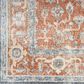 Nourison Astra Machine Washable ASW11 3"3" x 5" Denim and Multicolor Area Rug, , large