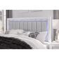 Global Furniture USA Santorini King Panel Bed in White, , large