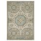 Oriental Weavers Maeve MAE03 Beige and Blue 6"7" x 9"6" Area Rug, , large