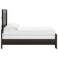 Ashley Covetown 4-Piece Full Bedroom Set in Dark Brown, , large