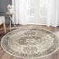 Amer Rugs Alpine 7"10" Round Light Beige Area Rug, , large