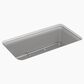 Kohler Cairn 33.5" Single Bowl Sink in Matte Grey, , large