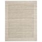 Nourison Ridge Grey and Ivory 5"3" x 7"3" Area Rug, , large