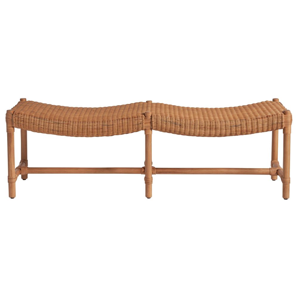Furniture Worldwide Weekender Murro Bay Bench in Natural, , large