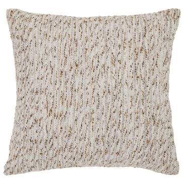 Ashley Abler 20" Square Throw Pillow in Ivory, Gray, Gold and Tan, , large