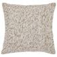 Ashley Abler 20" Square Throw Pillow in Ivory, Gray, Gold and Tan, , large