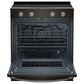 Whirlpool 30" Smart Electric Range with Air Cooking Technology in Black Stainless, , large