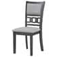 New Heritage Gia 5 Piece Contemporary Dining Height Set in Gray, , large
