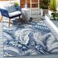 Safavieh Cabana CBN452H 4" x 6" Blue and Grey Indoor/Outdoor Area Performance Rug, , large