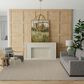 Nourison Courtyard Ivory and Silver 10" Square Indoor/Outdoor Area Rug, , large