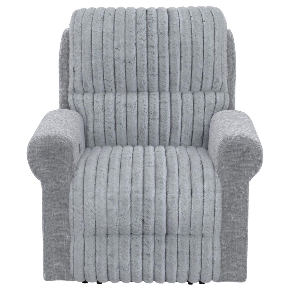 Catnapper Foxy Power Lay Flat Recliner with Zero Gravity in Nickel, , large
