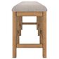 Ashley Havonplane 72" Counter Height Bench in Light Brown, , large