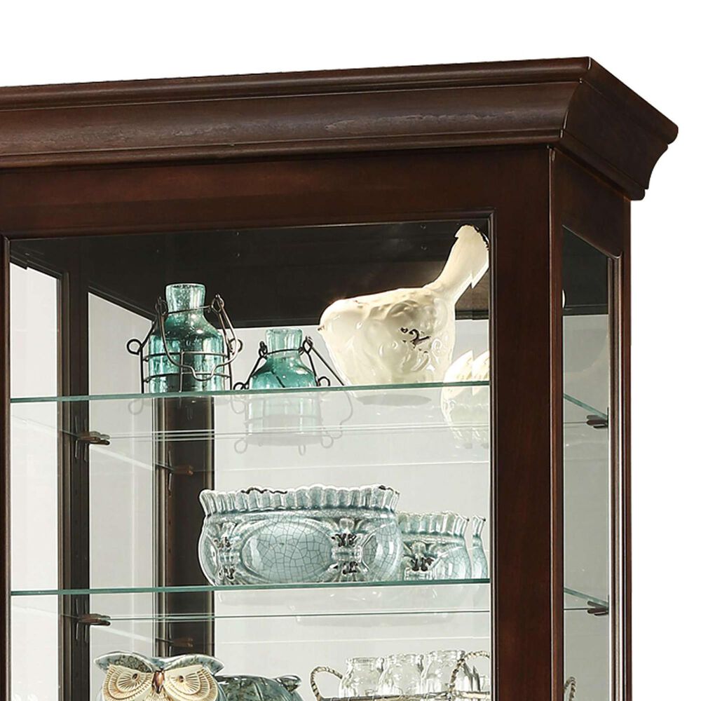 Howard Miller Martindale II Curio Cabinet in Espresso, , large