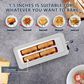 HOMLUX 4-Slice Toaster with 6 Browning Settings in Silver, , large