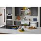 KitchenAid 2-Piece Kitchen Package with PrintShield Stainless Steel 30" Smart Electric Single Wall Oven and Black 30" Electric Cooktop, , large