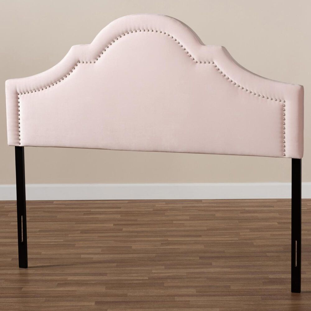 Baxton Studio Rita Full Headboard in Pink, , large