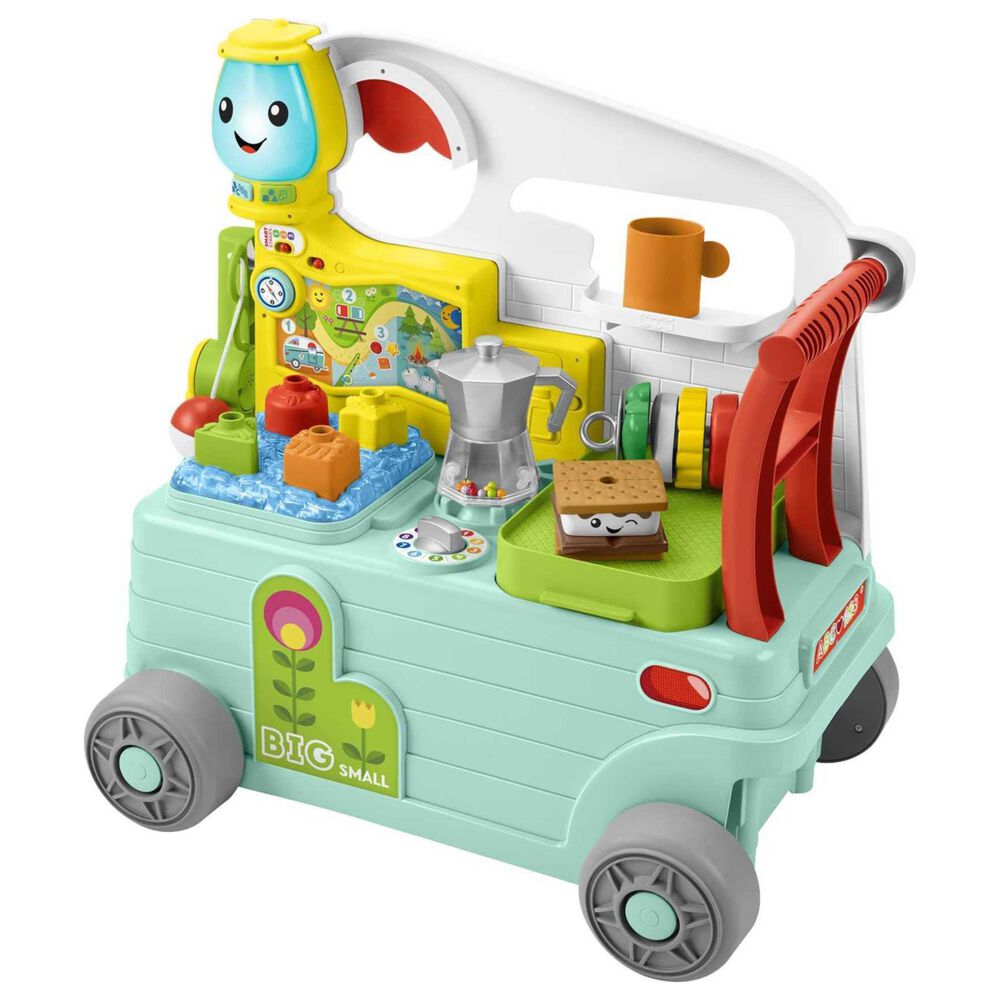 Fisher Price Laugh and Learn 3-In-1 On-The-Go Camper Musical Activity Center, , large